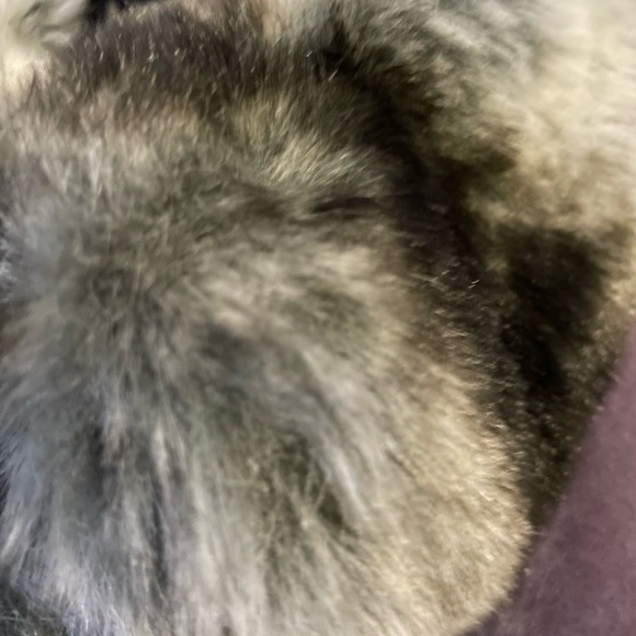 TERRY LEWIS CLASSIC LUXURIES Purle violet Jacket with Faux Fur Collar Purple - Picture 10 of 13